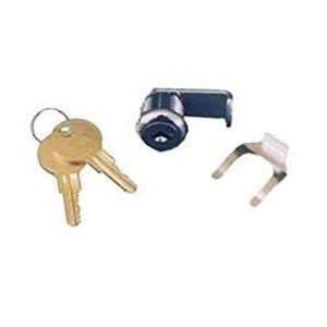 Mier BW-E001KO Indoor Two Replacement keys for BW-ROHSE001 Cam Lock Electrical Enclosure - Chrome Plate w/ 5 Wafer Tumble Lock