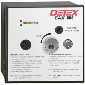Detex Timed Bypass Exit Alarm and Rechargeable Battery