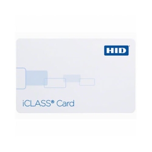 HID 2000PGCMN-A000235 iCLASS 200x 2K/2 Printable Smart Card, Programmed, Matching Numbers, Glossy Front and Back, No Slot, Customer Packaging, White