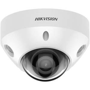 Hikvision DS-2CD2547G2-LS 4MP ColorVu Fixed Mini Dome IP Camera, 2.8mm Lens