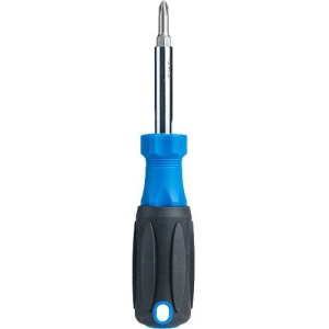 Jonard Tools SD-61 6-In-1 Multi-Bit Screwdriver with Phillips And Slotted Bits