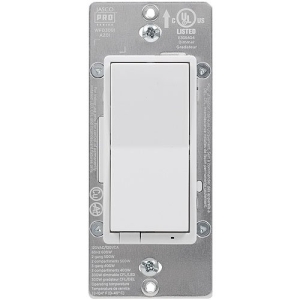 Jasco 64557-991 Pro Series Wi-Fi In-Wall Smart Dimmer, White and Light Almond Paddles