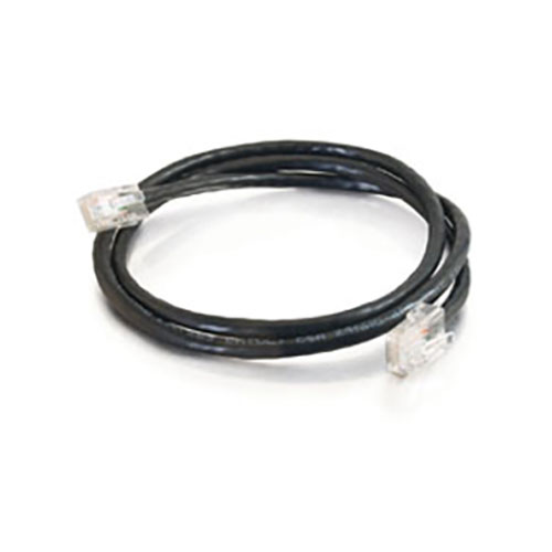 Quiktron 560-135-007 Q-Series CAT6 Patch Cord, Non-Booted, 10' (3m), Black