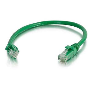 Quiktron 576-120-015 Q-Series CAT6 Patch Cords, Booted, 15' (4.5m), Green