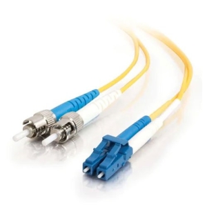 Quiktron 810-L27-017 Value Series Fiber Jumper Cable, LC to ST, 9�m Duplex, 5m