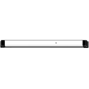 Adams Rite 8099-M1-3136 8099 Series 36" Active Dummy Push Bar with One Monitoring Switch, Aluminum, Clear Anodized
