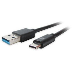 Comprehensive USB3-CA-3ST USB Type-C Male to USB Type-A Male Cable 3'
