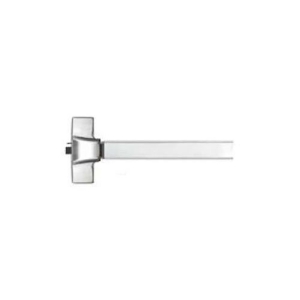 SDC S6101PU36E Rim Mount Panic Exit Device for 36" Opening, Electric Latch Retraction, Stainless Steel