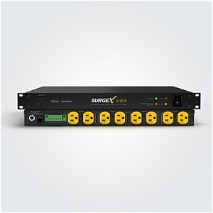 SurgeX SX-1115-RT Rack Mount Surge Eliminator & Power Conditioner with Remote, 1RU, 120V/15A