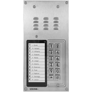 Viking K-1200-EWP 12-Button Apartment Entry Phone with Enhanced Weather Protection