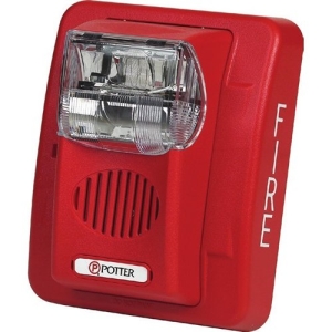 Potter Hs24-177 Series High Candela Wall Mount Horn Strobe