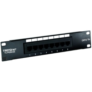 Trendnet 8-Port CAT. 5e Unshielded Patch Panel