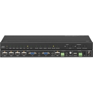 KanexPro 6-Input Collaboration Switcher & Scaler with 4K HDMI Output