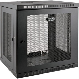 Tripp Lite 12U Wall Mount Rack Enclosure Server Cabinet Low Profile Deep