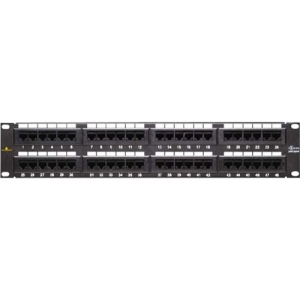 DataComm 20-5548 48-Port Cat5e Universal Network Patch Panel