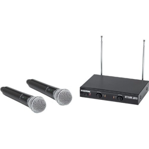 Samson Stage 200 Dual-Channel Handheld Vhf Wireless System