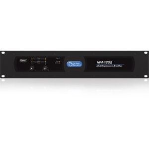 Atlas Sound HPA4202 Amplifier - 2400 W RMS - 2 Channel - Black