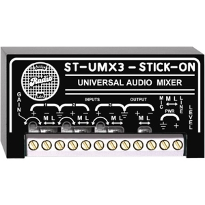 RDL STICK-ON ST-UMX3 Audio Mixer