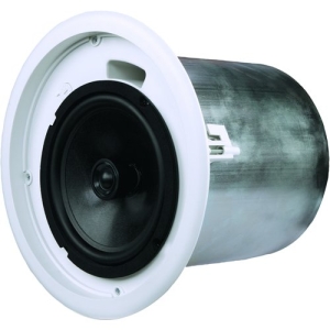 QSC AcousticCoverage AC-C8T 2-way Ceiling Mountable Speaker - 80 W RMS - White