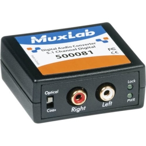 MuxLab Digital Audio Converter, 5.1 Channel