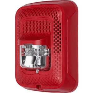 System Sensor SPSRLA Wall Speaker Strobe, Red