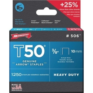 Arrow T50 Staples - 50624 3/8" (10mm)