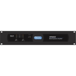 Atlas Sound HPA602 Amplifier - 600 W RMS - 2 Channel - Black
