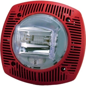 Bosch G-SSPK24-15/75WLPR Wall Speaker/Strobe 15/75cd 24V, Red