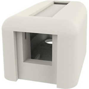 Ortronics Keystone Plastic Surface Mount Box, Single Port, Fog White
