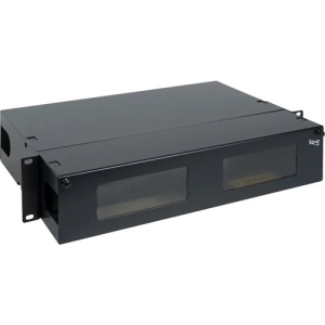 ICC HD Fiber Optic Rack Mount Enclosure 8-Panel, 2 RMS