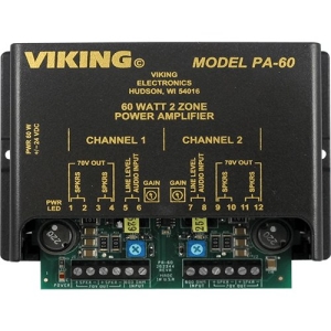 Viking Electronics 60 Watt Two Zone Amplifier