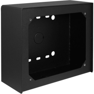 Surface Mount Chassis 6" X 7" Black NO Rain Guard