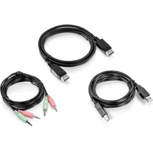 Trendnet 6 Ft.DisplayportUsbAnd Audio KVM Cable Kit