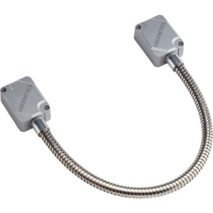 Allegion Heavy Duty Door Cord with Aluminum Boxes; Stainless Steel Cable; 16" Length