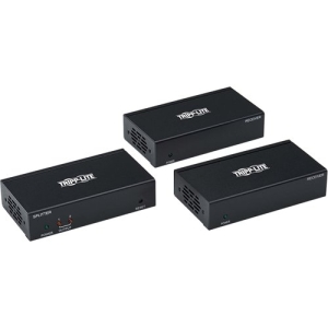 Tripp Lite HDMI Over Cat6 Extender Splitter Kit w/ PoC 2-Port 4K, 4:4:4, HDR, TAA