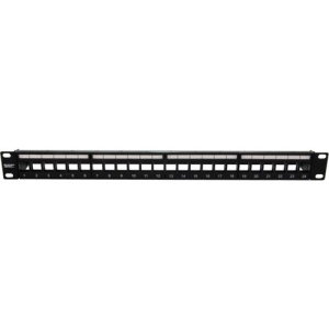 Platinum Tools Unloaded Patch Panel, 24 Port, Shielded