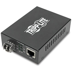 Tripp Lite Lc Multimode Fiber To Gbe Media Converter Poe+ 10/100/1000 550m