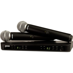 Shure Wireless Dual Vocal System With Two Sm58