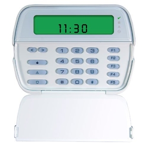 DSC PowerSeries 64-Zone LCD Picture Icon Keypad with Built-In Wireless Receiver