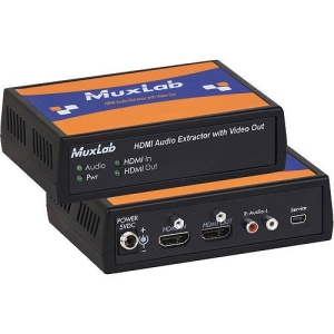 MuxLab HDMI Audio Extractor with Dolby & DTS Downmixer