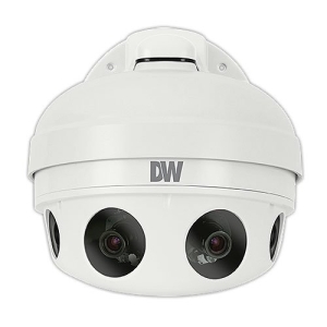Digital Watchdog DWC-PZV2M72T 48MP Multi-Sensor Vandal IP Camera, 7.2mm Fixed Lens
