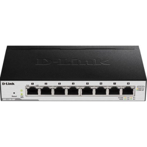 D-Link EasySmart 8-Port Gigabit PoE Switch