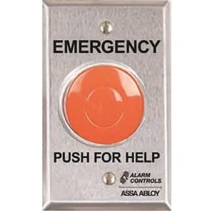 Alarm Controls PBL-1-4-L2-GR Push Button