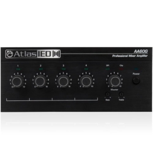 Atlas Sound AA60G Amplifier - 60 W RMS