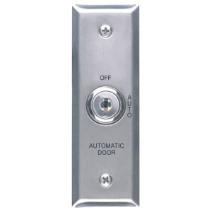 Camden Key switch With Stainless Steel (narrow stile) Faceplate