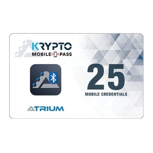 CDVI ATRIUM Mobile Credential - License - 25
