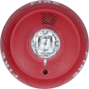 Bosch SS-PC2RL Ceiling Horn/Strobe, 2-Wire, Red