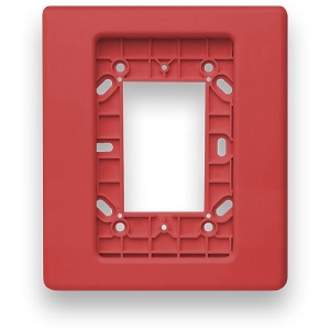 Edwards Signaling Mounting Ring for Mounting Box - Red