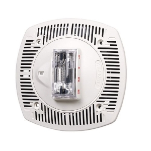 Gentex SSPK24CLPAR Ceiling Mount Speaker/Strobe, ALERT Marking, 24 VDC, White