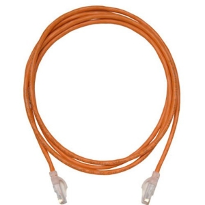 3 ORANGE CAT6 PATCH CABLES